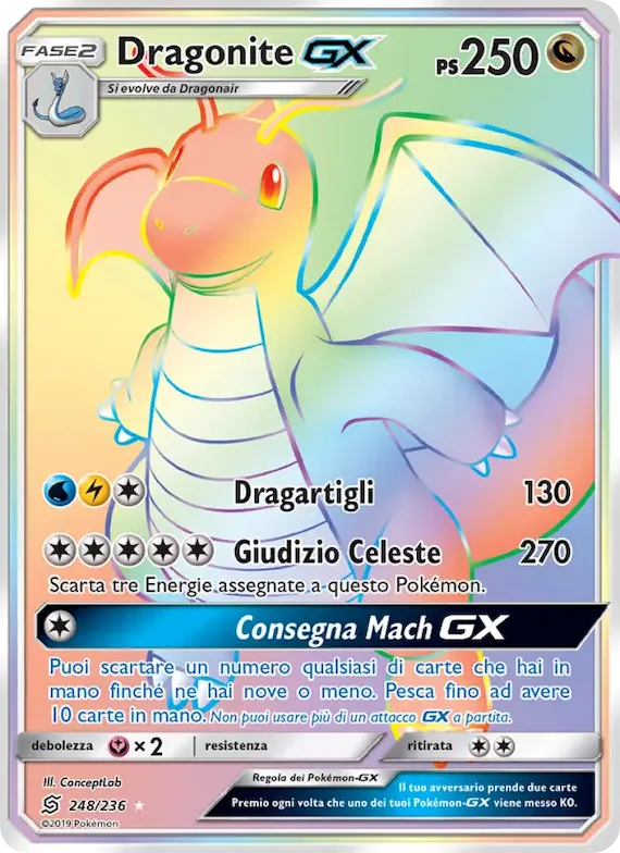 Dragonite GX 248 – Sintonia Mentale