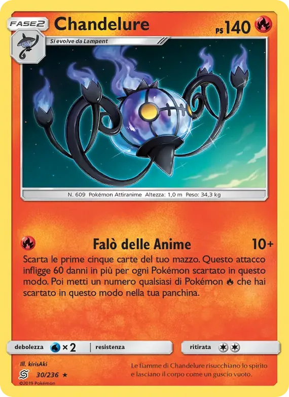 Chandelure 30 – Sintonia Mentale