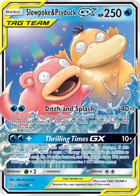 Slowpoke & Psyduck-GX #35 – Unified Minds