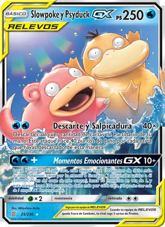 Slowpoke y Psyduck GX 35 – Mentes Unidas