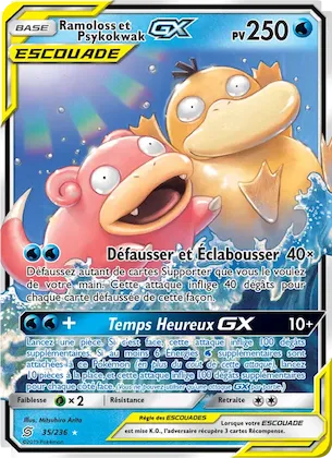 Ramoloss et Psykokwak GX n° 35 – Harmonie des Esprits