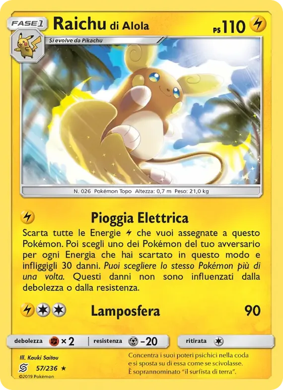 Raichu di Alola 57 – Sintonia Mentale