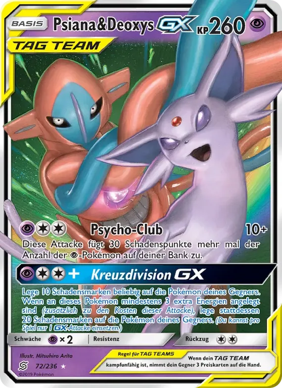 Psiana & Deoxys GX 72 – Bund der Gleichgesinnten