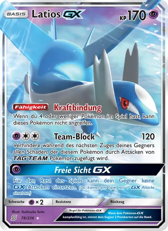 Latios GX 78 – Bund der Gleichgesinnten