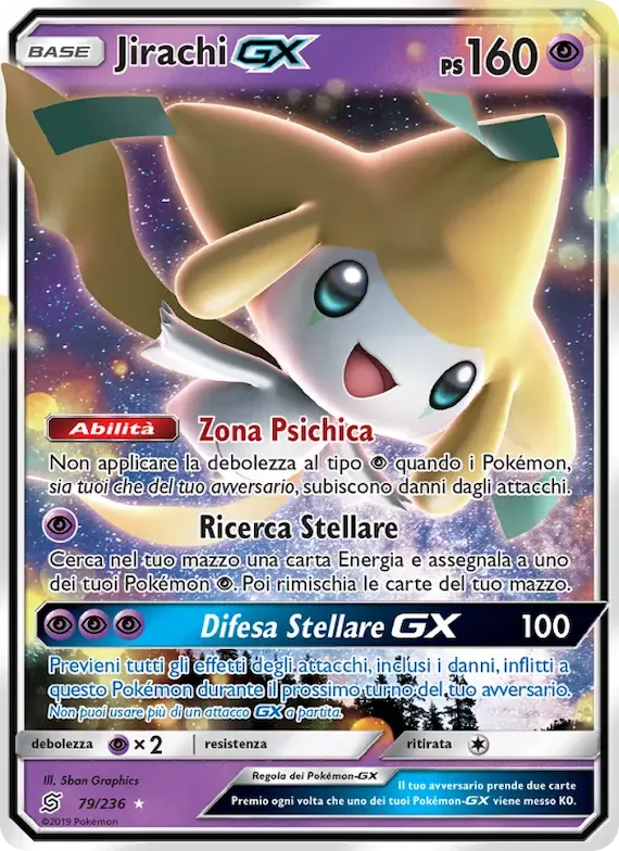 Jirachi GX 79 – Sintonia Mentale