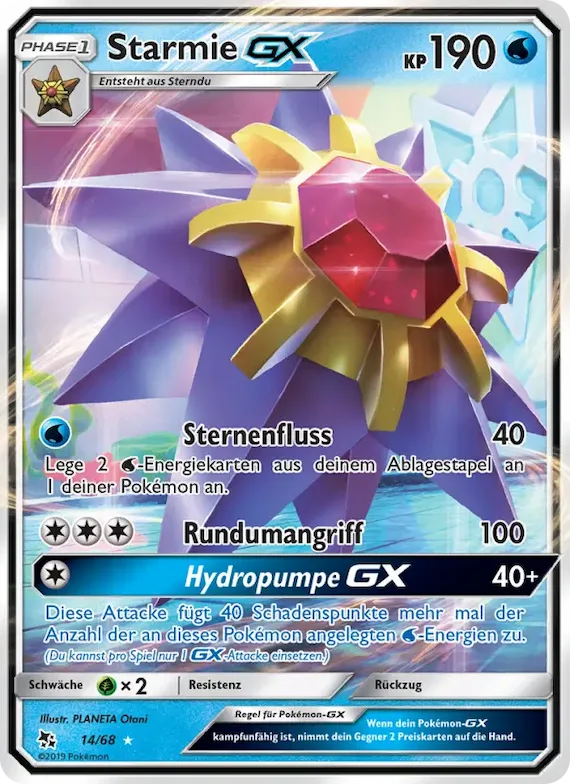 Starmie-GX 14 – Verborgenes Schicksal
