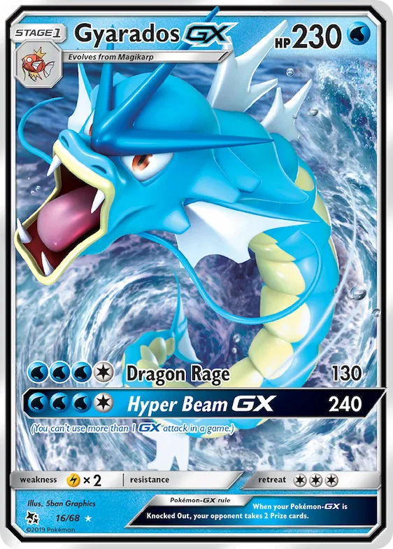 Gyarados-GX #16 – Hidden Fates