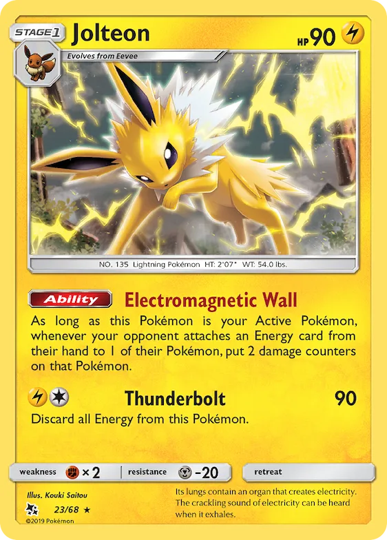 Jolteon #23 – Hidden Fates