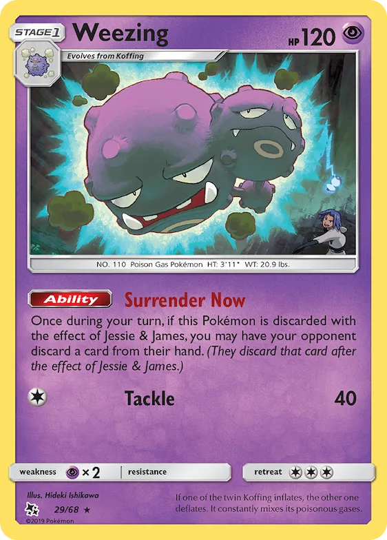 Weezing #29 – Hidden Fates