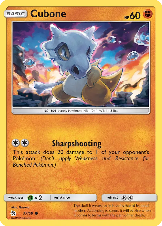 Cubone #37 – Hidden Fates