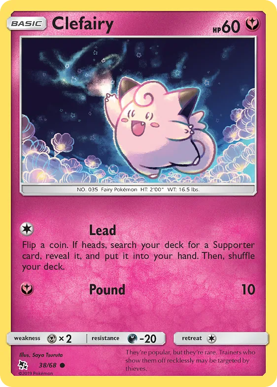 Clefairy #38 – Hidden Fates