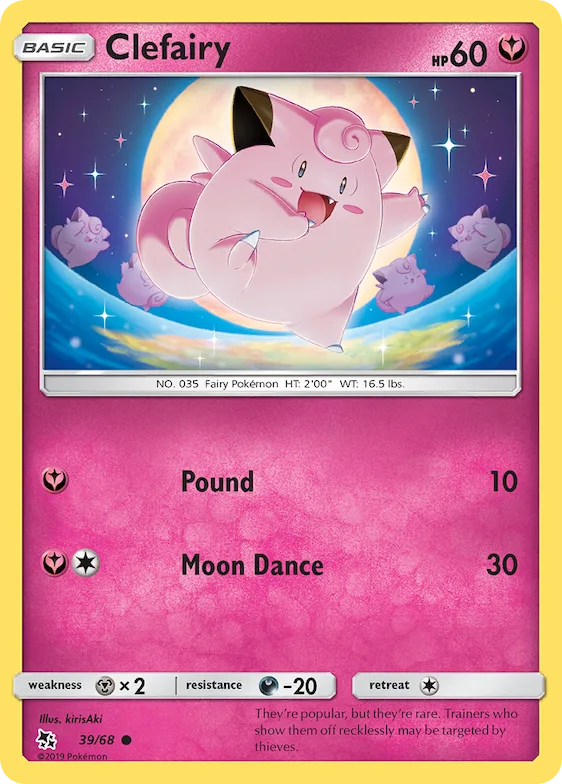 Clefairy #39 – Hidden Fates