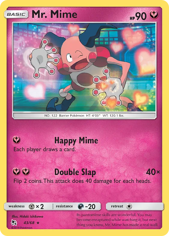 Mr. Mime #43 – Hidden Fates