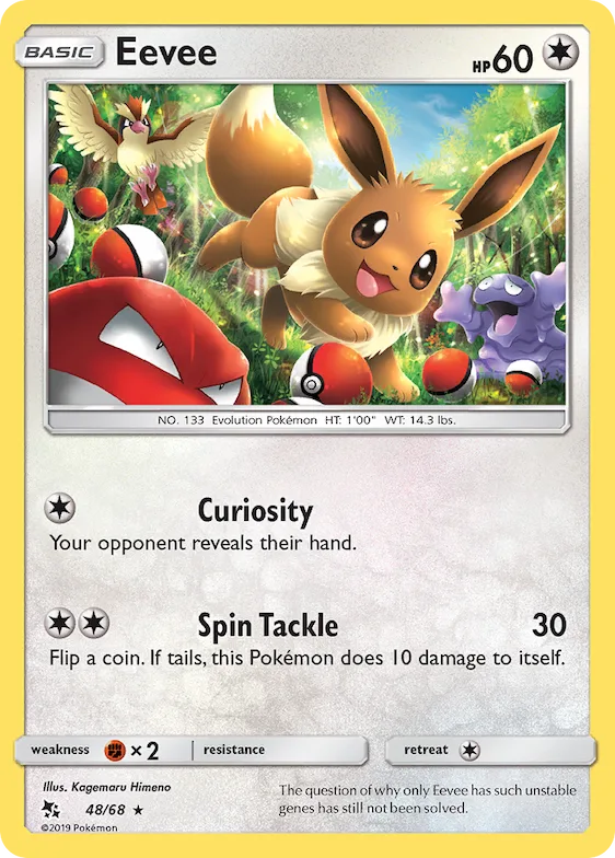 Eevee #48 – Hidden Fates