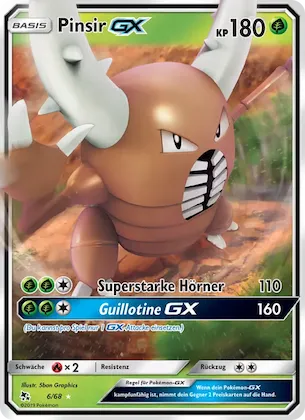 Pinsir-GX Nr. 6 – Hidden Fates