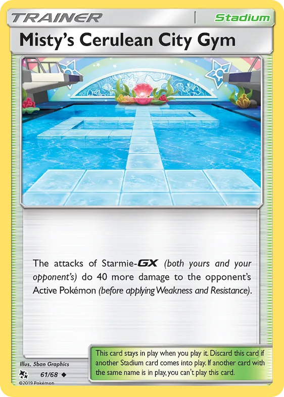 Misty's Cerulean City Gym #61 – Hidden Fates