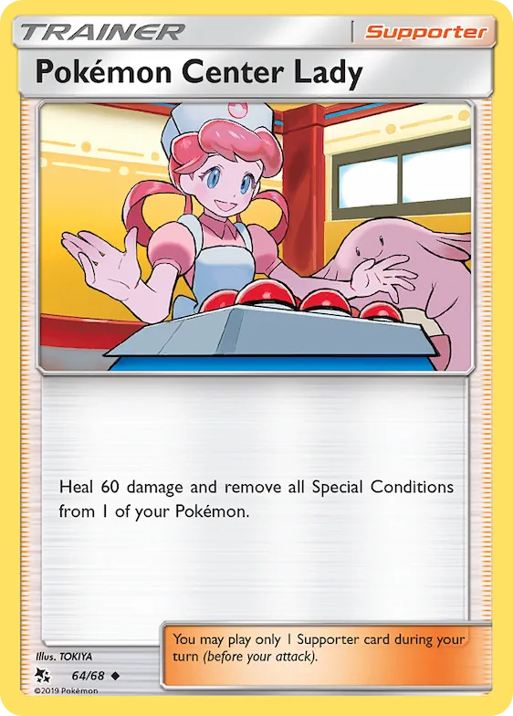 Pokémon Center Lady #64 – Hidden Fates