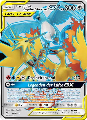 Lavados & Zapdos & Arktos-GX 66 – Verborgenes Schicksal