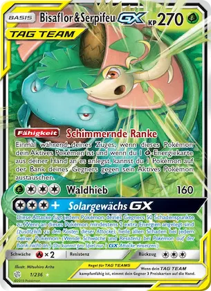 Bisaflor & Serpifeu GX Nr. 1 – Welten im Wandel