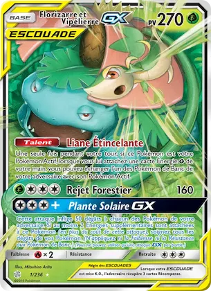 Florizarre et Vipélierre GX n° 1 – Éclipse Cosmique