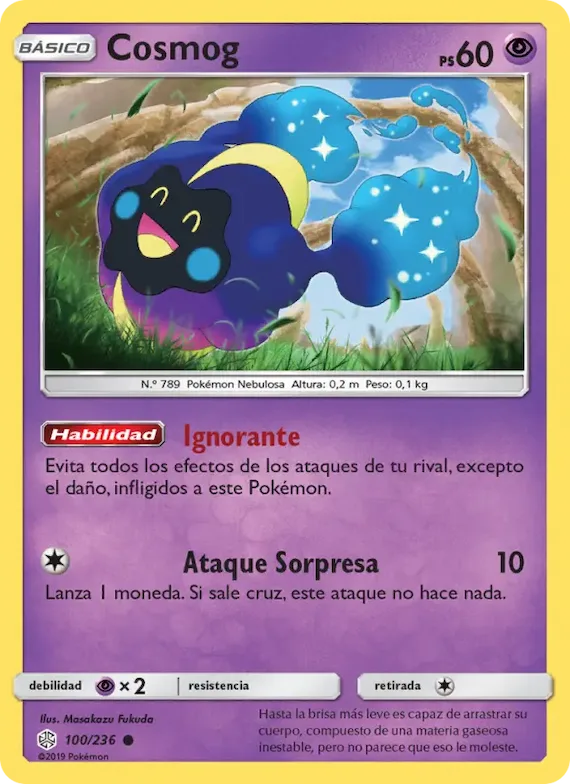 Cosmog 100 – Eclipse Cósmico