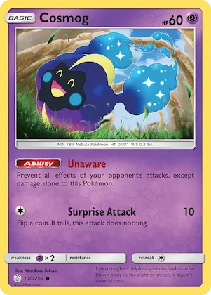 Cosmog #100 – SM - Cosmic Eclipse