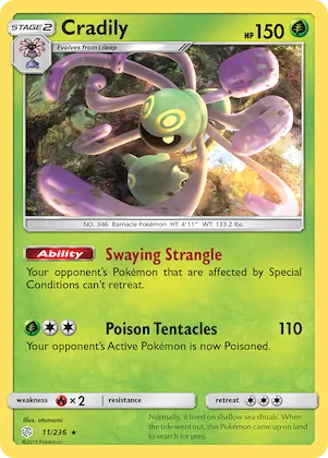 Cradily #11 – SM - Cosmic Eclipse