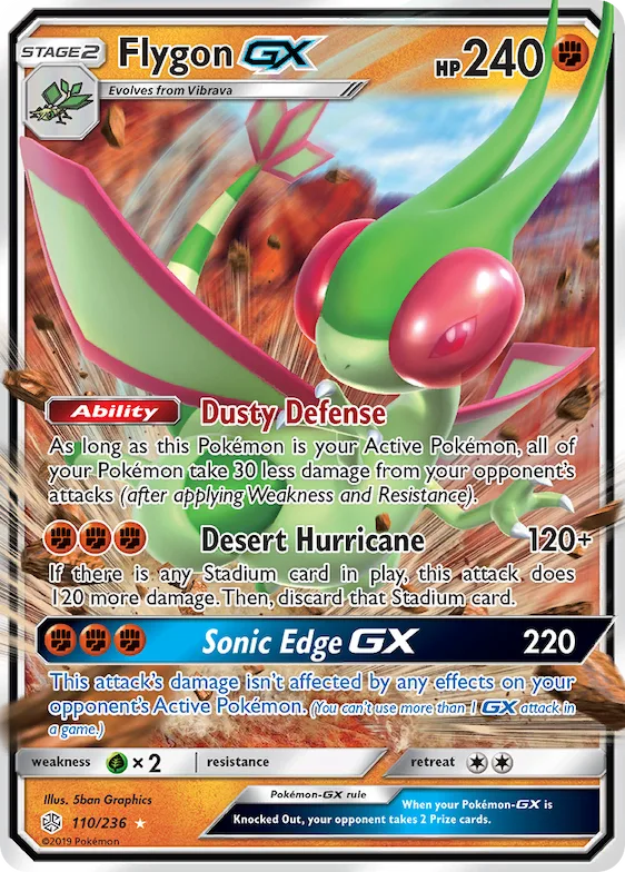 Flygon-GX #110 – SM - Cosmic Eclipse