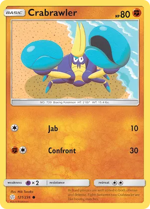 Crabrawler #121 – SM - Cosmic Eclipse