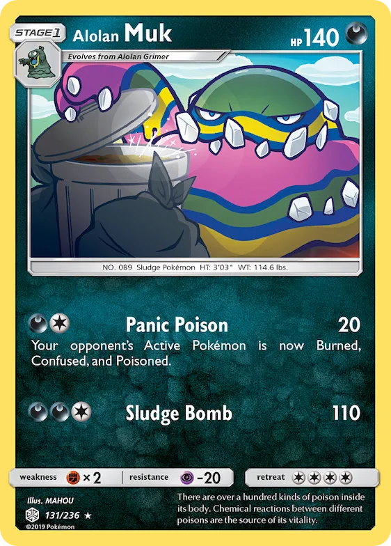 Alolan Muk #131 – SM - Cosmic Eclipse