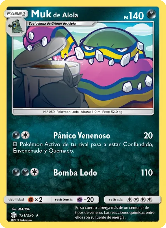Muk de Alola 131 – Eclipse Cósmico