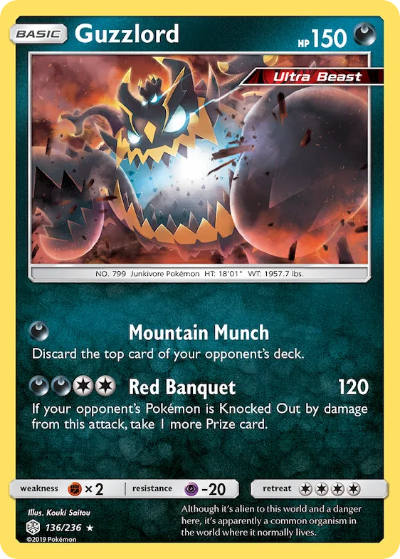 Guzzlord #136 – SM - Cosmic Eclipse