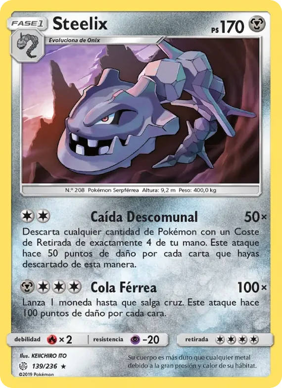 Steelix 139 – Eclipse Cósmico