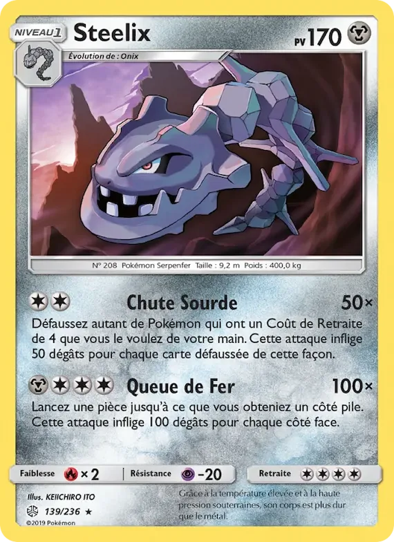 Steelix 139 – Éclipse Cosmique