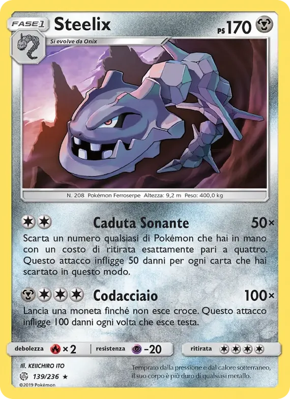 Steelix 139 – Eclissi Cosmica