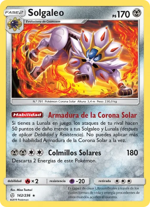 Solgaleo 142 – Eclipse Cósmico