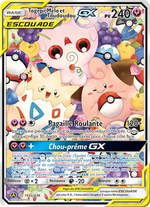 Togepi & Cleffa & Igglybuff-GX 143a – Éclipse Cosmique