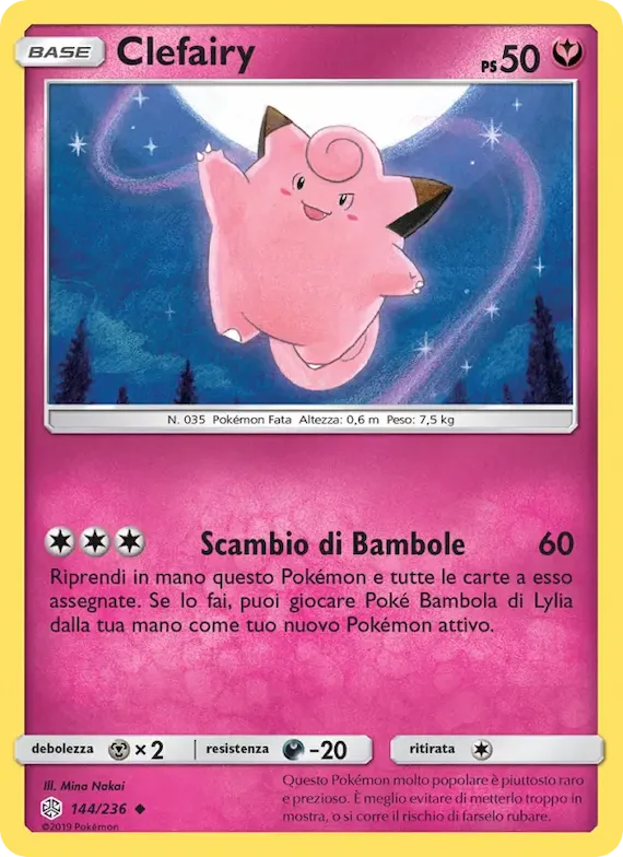 Clefairy 144 – Eclissi Cosmica
