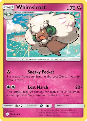 Whimsicott #148 – SM - Cosmic Eclipse
