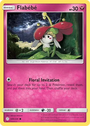 Flabébé #149 – SM - Cosmic Eclipse