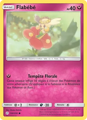 Flabébé n° 150 – Éclipse Cosmique