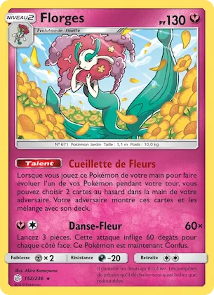 Florges n° 152 – Éclipse Cosmique