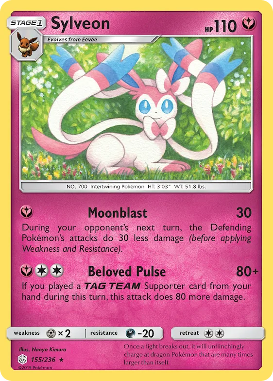 Sylveon #155 – SM - Cosmic Eclipse