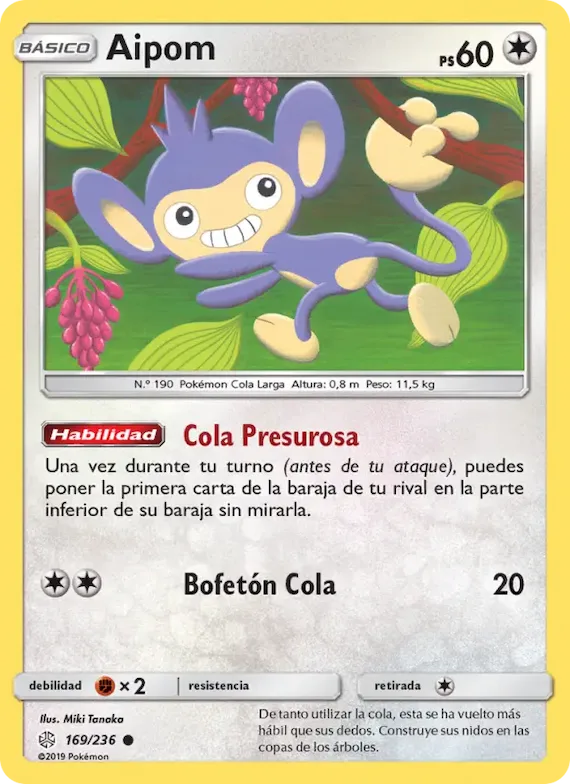 Aipom 169 – Eclipse Cósmico