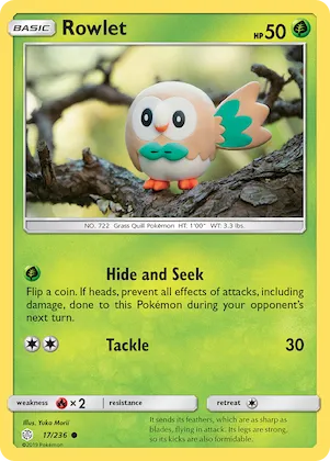 Rowlet #17 – SM - Cosmic Eclipse