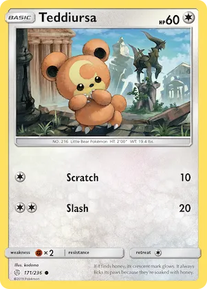 Teddiursa #171 – SM - Cosmic Eclipse