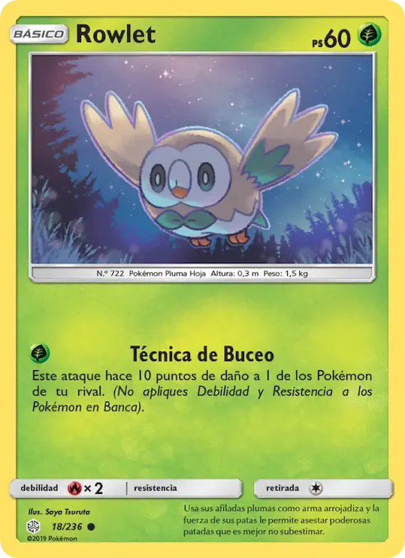 Rowlet 18 – Eclipse Cósmico