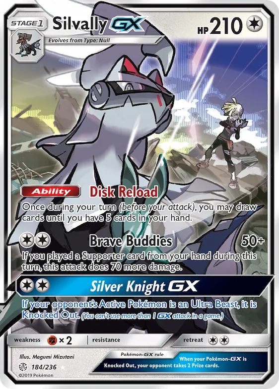 Silvally-GX #184 – SM - Cosmic Eclipse