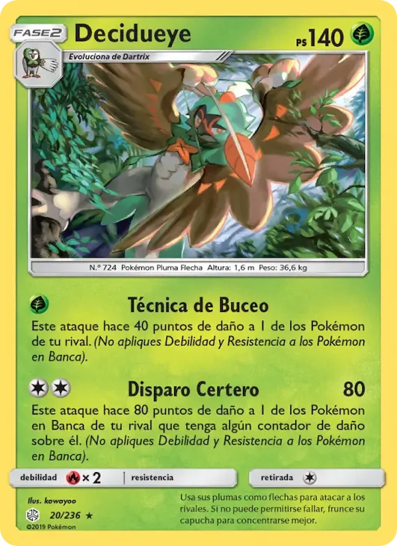 Decidueye 20 – Eclipse Cósmico
