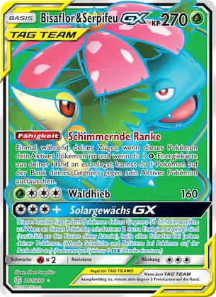 Bisaflor & Serpifeu GX Nr. 210 – Welten im Wandel